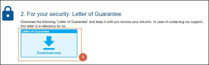 Download the Letter of Guarantee