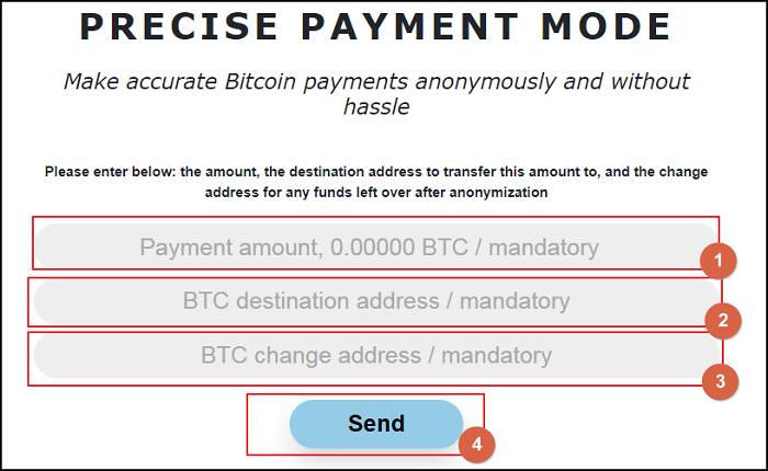 Adjust the payment settings