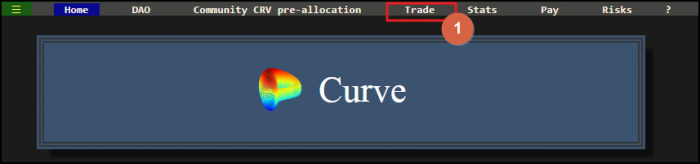 Click the trade button to activate the trading module