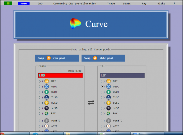 Curve.fi review and tutorial