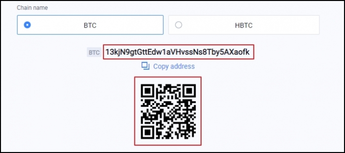 Generate your Huobi deposit address